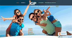 Desktop Screenshot of igp.cz