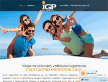 Tablet Screenshot of igp.cz