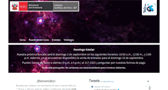 Desktop Screenshot of planetario.igp.gob.pe